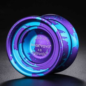 K8 Borboleta Liga de Metal Alumínio Yoyo Profissional com Forma de Bola Rolamento de Longo Sono Avançado Brinquedos Clássicos R230619