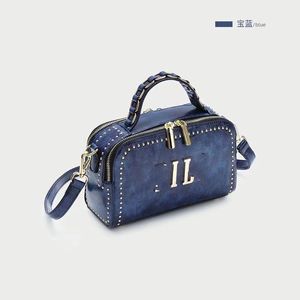 New creative Liudin handbag fashion one-shoulder cross-body letter square bag seiko fine factory direct sales