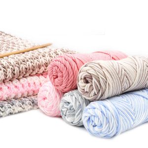 Yarn 100g scarf wool thickness warm household crochet thread Lana knitted cotton yarn baby sweater hat P230601