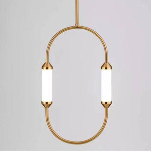 Lampade a sospensione Nordic Led Lampadario di cristallo Soffitto Decorazioni natalizie per la casa Cucina Isola Deco Maison Lighting