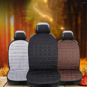 Car Seat Covers 1 Pair Electric Heating Pad Cold Weather Universal Automotive Interior Cover Warmer Seating Heater Replacement