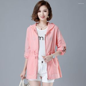 女性用ジャケット夏の女性薄い日焼け止め固形エレガントなスタイリッシュな韓国スタイルオールマッチ毎日の女性服カジュアルA278