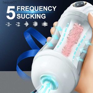 Automatic Sucking Male Masturbators Vibration Suction Pocket Pussy Male Stroker Masturbators Adult Male Sex Toys For Men L230518