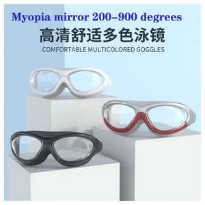 Goggles Myopia Mirror Surface 200-900 grader Stor lins Vuxna simglasögon P230601