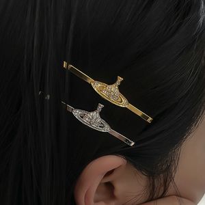 Sparkly Crystal Planet Hair Clip Cute Saturn Barrettes For Gift Party Fashion Hair Accessories Paty Gift