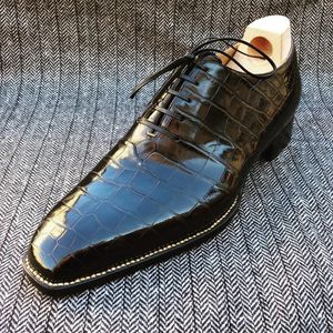 Oxfords Herren Braun Schwarz Business Büro Hochzeit Formelle Kleidung Brogue Schuhe für Herren Kostenloser Versand