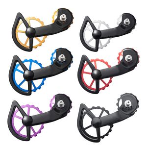 Bike Derailleurs Road Bike CS Ceramics Bearing Guide Wheel Rear Pulley for R8000 R8050 R8070 R9150 R9170 R9100 R7000 R7020 R7150 R7170 230531