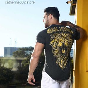 Men's T-Shirts 2019 New men T-shirt Fitness Breathable quick-drying Casual Clothing Gyms Tight Mens Homme Summer Tees Tops camiseta masculina T230601