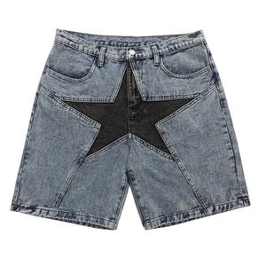 Jorta jorts homens jogger suor de suor de mma baggy shorts masculinos de moda star vintage star bermuda jeans denim personalizado casual i