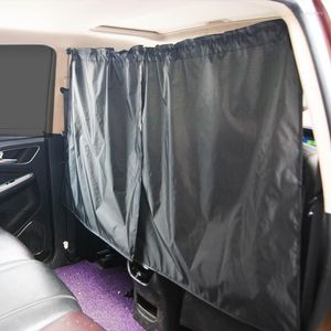 Curtain 2PCS Car Sunshade Privacy Partition Interior Insulation Rear Private Shading Supplies Rv
