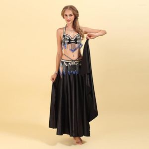 Stage Wear Belly Dance Costume For Adults Tribal Adult Women Dancing Bra Waist Belt Skirt Sexy Fashionable