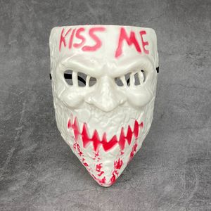 Halloween Creepy Human extermination program KISS ME funny masks