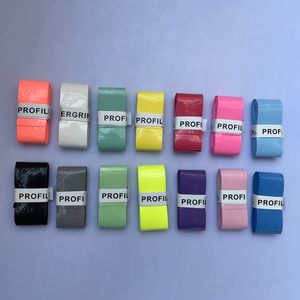 Sweatband 100PCS Multicolor antiscivolo Overgrip da tennis Sticky Feel PU Nastri assorbiti dal sudore Impugnature per racchette da padel 230601