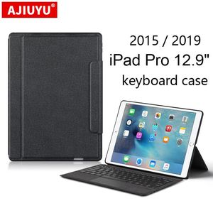 Keyboards AJIUYU Keyboard Case For iPad Pro 12.9 inch 2017 2015 1th 2th Tablet Wireless Bluetooth A1670 A1671 A1584 A1652 Smart Cover