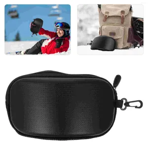 Presentförpackningsglasögonlådor Goggles Travel Case Organizer Ski som bär påse Motorcykel