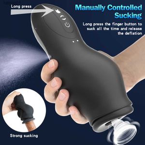 BM21 Men's Masturbation Cup Penis Trainer Sucking Vibration Male Airplane Cups Masturbator Glans Exerciser Sex Extension Toys L230518