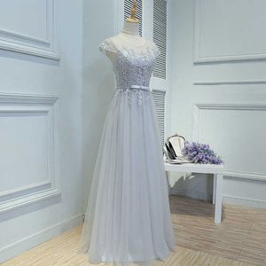 Dresses Simple A-Line Lace and Concealed Buckle Evening Dress Ultra Thin Dream Fairy O-Neck Weeding Party Skiing P230531