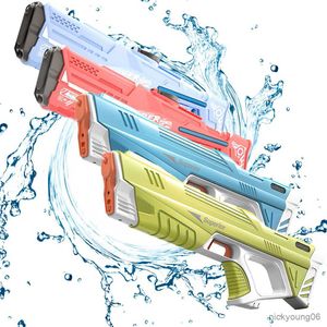 Sand Play Water Fun Shark Electric Gun Kids Automatic Large High Pressure Guns for Children Adult Outdoor Beach Party Swimming Pool Toys
