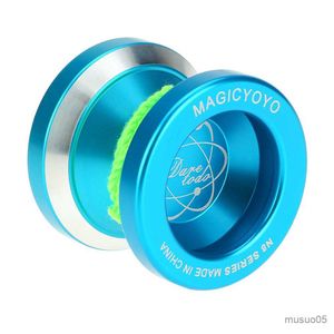 Yoyo högkvalitativ yoyo professionell magi yoyo aluminium legering metall yoyo boll lager med snurrande sträng barn leksaker