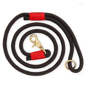 Dog Collars Nylon Rope Leash Handmade With Durable Joints Strong Mountain Climbing Lead Training Leashes