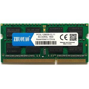 RAMs ZHUOYAO DDR3 DDR3L 4GB 8GB 1333Mhz 1600Mhz SODIMM 1.35V 1.5V Notebook RAM 204Pin Laptop Memory sodimm
