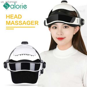 Salorie Electric Head Massager Беспроводной инфракрасный нагревающий шлем.