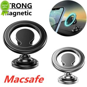 Auto magnetische Autotelefonhalter Magnet Smartphone Unterstützung GPS faltbare Telefonhalterung im Auto für Macsafe iPhone 14 13 12 Samsung Xiaomi