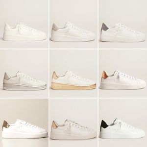 Италия бренд Golden Purestar Sneakers Platform Man Women Trainers Designer черный блеск серебряный хвост