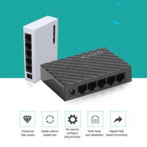 Kontrol 5 Port Gigabit Switch Ethernet Akıllı Anahtar Yüksek Performans1000Mbps Ethernet Ağ Anahtarı RJ45 HUB İnternet Splitter