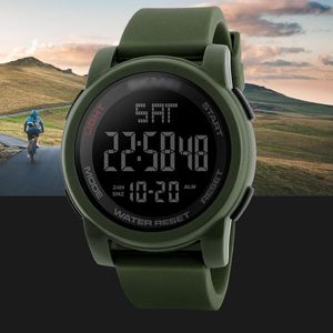 Montres-bracelets pour hommes Sport Running Watch électronique 50M étanche montre-bracelet de sport pour les activités de plein air ou un usage quotidien H9