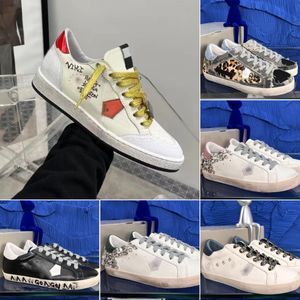 Dirty Sneaker Buty buty mężczyźni kobiety białe trenerzy płaskie mokasyna marka cekinowe buty rozmiar 35-45