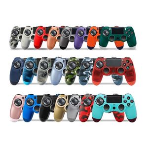top popular PS4 Wireless Bluetooth Controller Vibration Joystick Gamepad Game Controller for Sony with retail package fast ship 2023