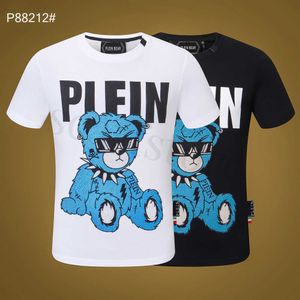 Plein Bear Trube Mens Designer Tshirts Brand Одежда по футболку по умолчанию Shullone Men Classical Hip Hop Streetwear Стопсея Casual Top Tees Pb 111