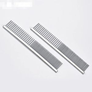 Stainless Steel Pet Trimmer Combs Puppy Cat Cleaning Brush Pet Shedding Grooming Asymmetric Dog Long Hair Comb