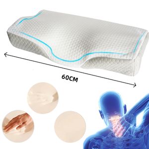 Cushiondecoratif Yastık Ortopedik Bellek Köpüğü Yavaş Ribaund Boyun Ergonomik Yastık Kelebek Şekilli Rahatlatıcı Servikal 230531