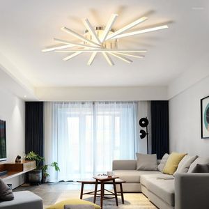 Plafoniere Lampada a LED nordica minimalista per soggiorno, sala da pranzo, sala studio, camera da letto, moderna atmosfera domestica, illuminazione della sala