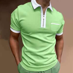 Herren Polo Para Hombre Hemd Kurzarm Jogger Hemden Dry Fit Golf Polos Outdoor Hemd 3XL Top Polyester Baumwolle Lässig Solide Stilvolle Hemden für Männer