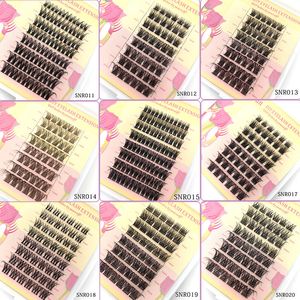 Lash Clusters 8-16mm Cluster Different Styles Lashes Eyelash DIY Eyelash Extensions Individual Lashes Thin Band Soft