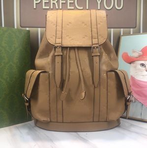 Designers Backpack Quality Letter Bag Women Men Fashion Genuine Leather Knapsack Crossbody Handbag Purses Backpack Shoulder Totes