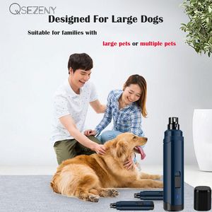 Clippers Rechargeable Nails Dog Cat Care Grooming USB Electric Pet Dog Nail Grinder Trimmer Clipper Pets Paws Nail Cutter
