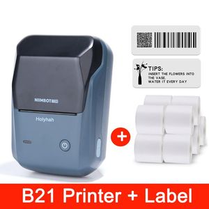 Stampanti Nuovo Niimbot B1 Portable Wireless Prezzo Maker Stampante Terma a barre per ufficio Small Business Adesile App gratuita