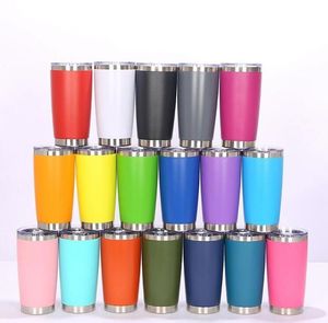 New 20oz Tumbler Stainless Steel Car Cup With Sealed Lid Powder Coated Water Bottle For Man Travel Bachelorette Water bottles