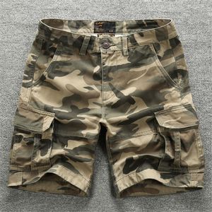 Men's Military Camo Summer Cargo Shorts Men Fashion Camouflage Short Pants Male Tactics Bottoms 230531 60
