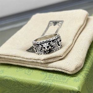 60 % Rabatt auf Designerschmuck, Armband und Halskette von Kmx. 925 Kopf Herren Damen trendiger BR breiter schmaler Ring