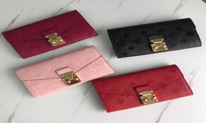 Fashion Designers Zippy WALLET Mens Womens leather Zipper Wallets High Quality Flowers Coin Purse Handbags Long Card Holder Clutch8947587
