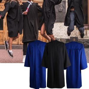 Clothing Sets Soft Simple Matte Graduation Cap Gown for Graduation Ceremony 230601