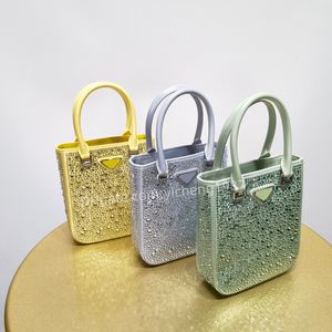 10A Quality Cross Body Brilhante Duchesse Mini Tote Bags vintage Diamonds Crystal Strass Handbag Women Shoulder Lady Underarm Purse Totes Frete Grátis