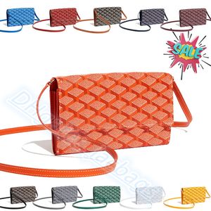 Womens varenne travel wallet card holder designer purses cross body bag cardholder Luxury coin purse Shoulder bags Leather Mens Flip key passport pouch clutch bag
