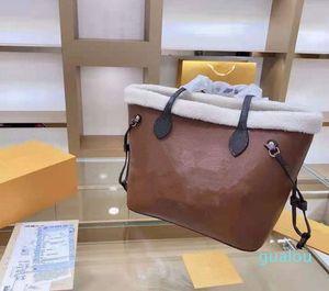 borsa a tracolla della borsa della tasca della borsa del messaggero della borsa di mano della lana dell'agnello delle donne che compera la borsa trasversale Purse307g