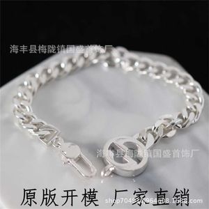 60% off designer jewelry necklace ring glossy Bracelet ins hip hop bracelet for men women versatile Valentine's Day gift